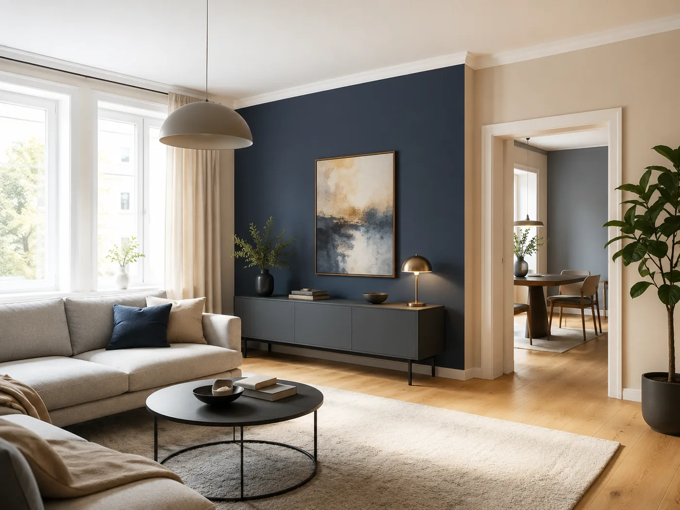 Wohnzimmer-Renovierung