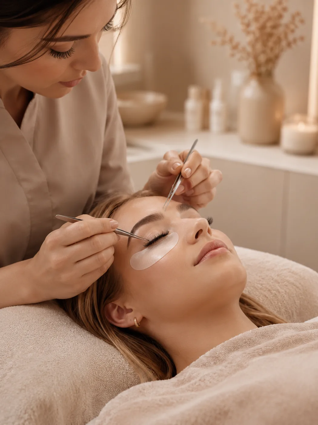Wimpern-Styling